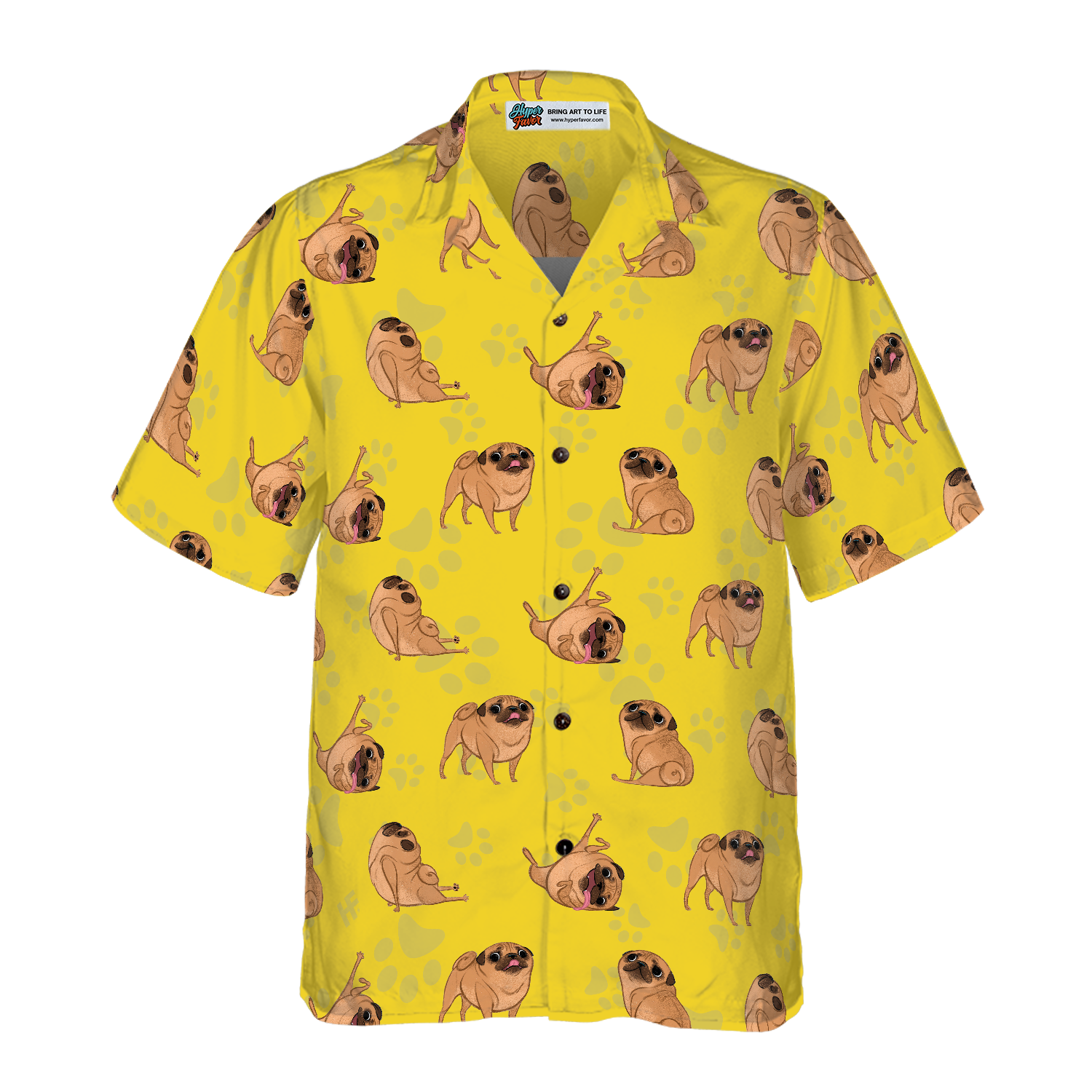 Pugs Life Shirt For Men Hawaiian Shirt