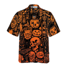 Scary Halloween Monsters Halloween Hawaiian Shirt, Halloween Shirt For Men And Women