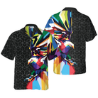 Awesome Colorful American Eagle Design Hawaiian Shirt