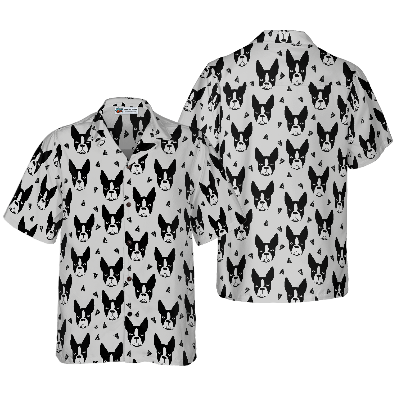 The Grey Bulldog Kingdom Hawaiian Shirt