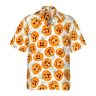 Pumpkin Pattern Halloween Hawaiian Shirt, Halloween Shirt For Men And Women