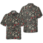 Black Demons For Scary Halloween Hawaiian Shirt