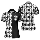 Golfaholic Short Sleeve Women Polo Shirt