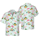 Beautiful Flamingo Shirt For Men Hawaiian Shirt