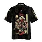 Skull King Of Spades Card Hawaiian Shirt
