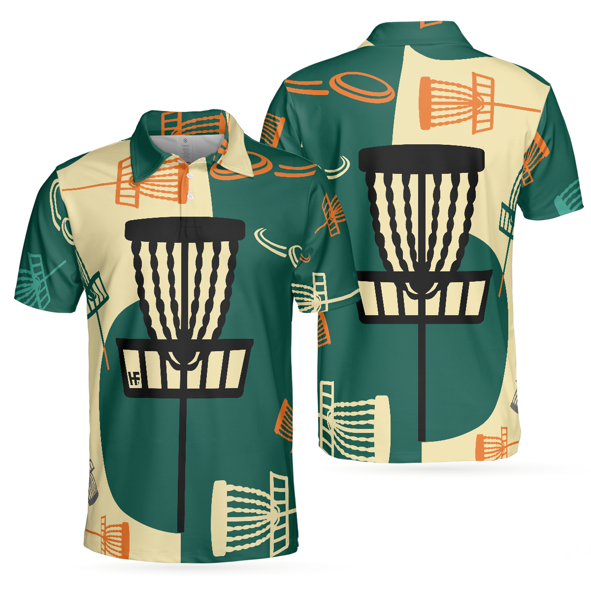 I Love Disc Golf Shirt For Men Polo Shirt, Prodigy Disc Golf Shirt For Male Disc Golfers, Funny Disc Golf Shirt