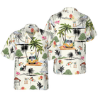 Corgi Hawaii Beach Hawaiian Shirt