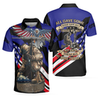 Navy Veteran Honor The Fallen Polo Shirt, American Flag Navy Veteran Shirt, Best Gift For Veteran's Day