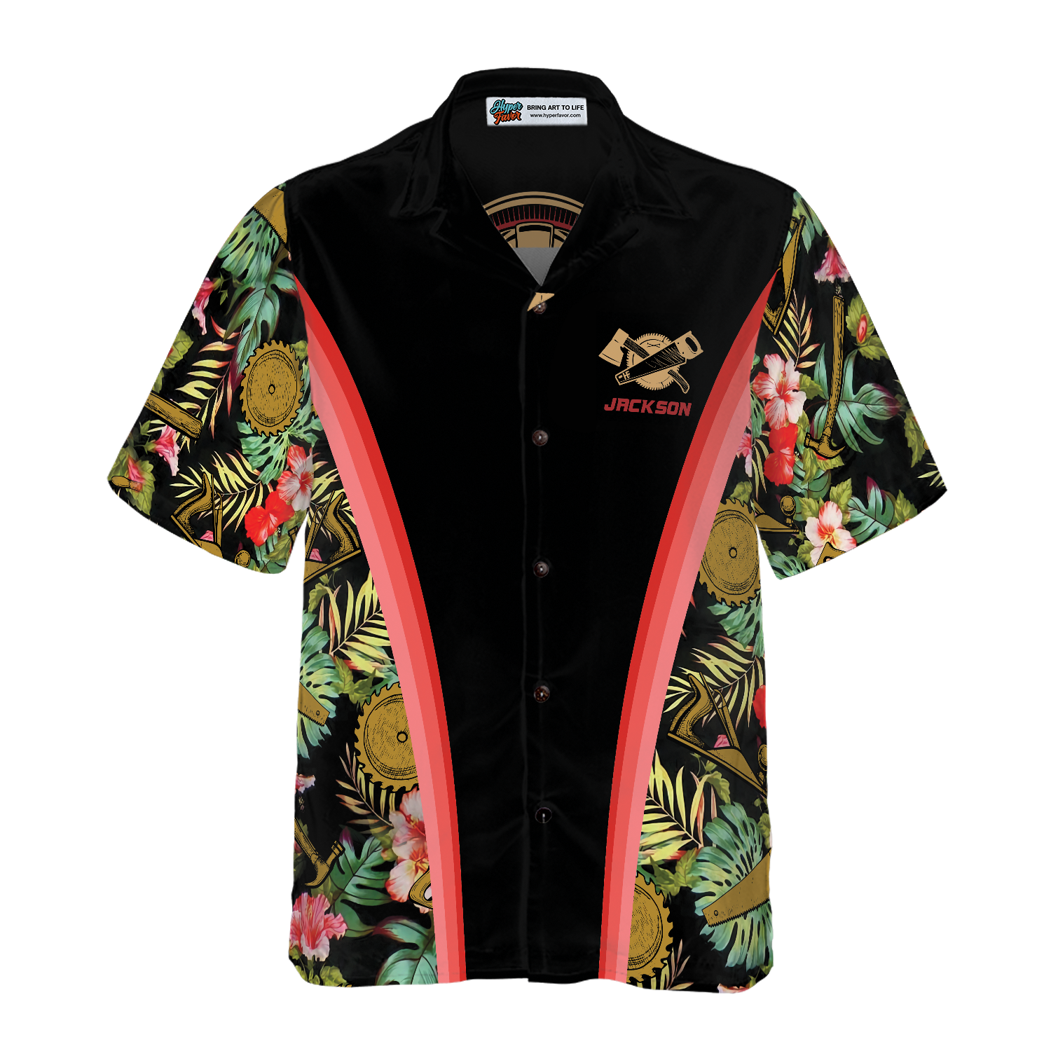 Carpenter Tropical Custom Hawaiian Shirt