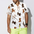Puppies Run Around Poodle Shirt Hawaiian Shirt