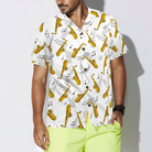 Saxophone Seamless Pattern Hawaiian Shirt