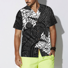 Viking Winter Wolf Rune Hawaiian Shirt