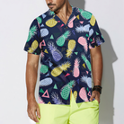Pineapple Fruits In Memphis Style Hawaiian Shirt