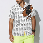 Guitar Chords Chart Hawaiian Shirt