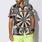 Darts Icon Game Pattern Hawaiian Shirt