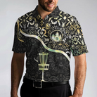 Disc Golf Is My Life Polo Shirt, Cool Disco Golf Shirt For Men, Innova Disc Golf Polo Shirt