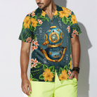 Scuba Diving Vintage Helmet Hawaiian Shirt