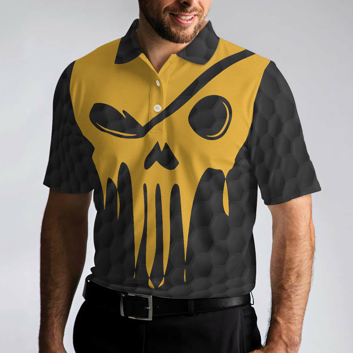 I Like Golf And Bourbon And Maybe Three People Golf Polo Shirt, Cool Golf Shirt Design For Men, Best Goft Gift Idea