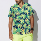 Tropical Marijuana Leaves Shirt For Men Hawaiian Shirt