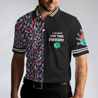 I Always Use Three Fingers Polo Shirt, Custom Bowling Polo Shirt Design For Men, 10 Pin Sowling Shirts