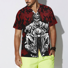 Don't Touch My Motorbike Hawaiian Shirt