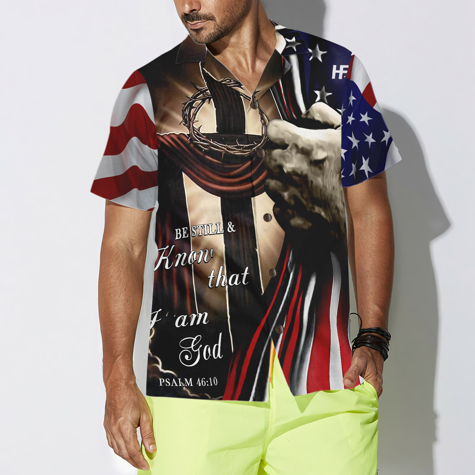 Know That I Am God Hawaiian Shirt