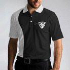 Golf I Play Like An Old Man Polo Shirt, Black And White Golf Sayings Shirt Design, Basic Golf Shirt For Golfers - Hyperfavor