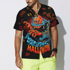 Scary Pumpkin For Halloween Night Hawaiian Shirt