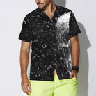 Skull Space Galaxy Constellation Hawaiian Shirt