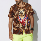 Cigars And Bulldog Shirt For Men Hawaiian Shirt