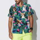 Tropical Chihuahua Dog Hawaiian Shirt