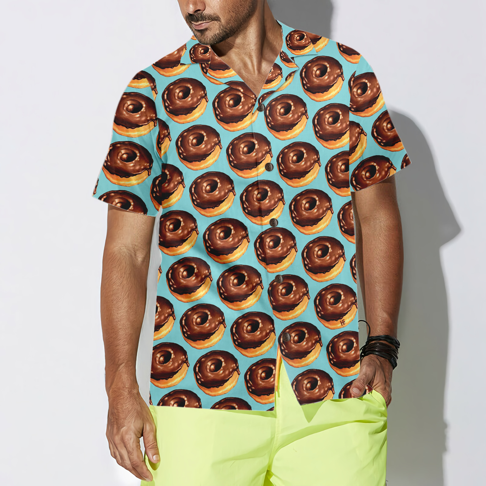 Donuts Lover Shirt For Men Hawaiian Shirt