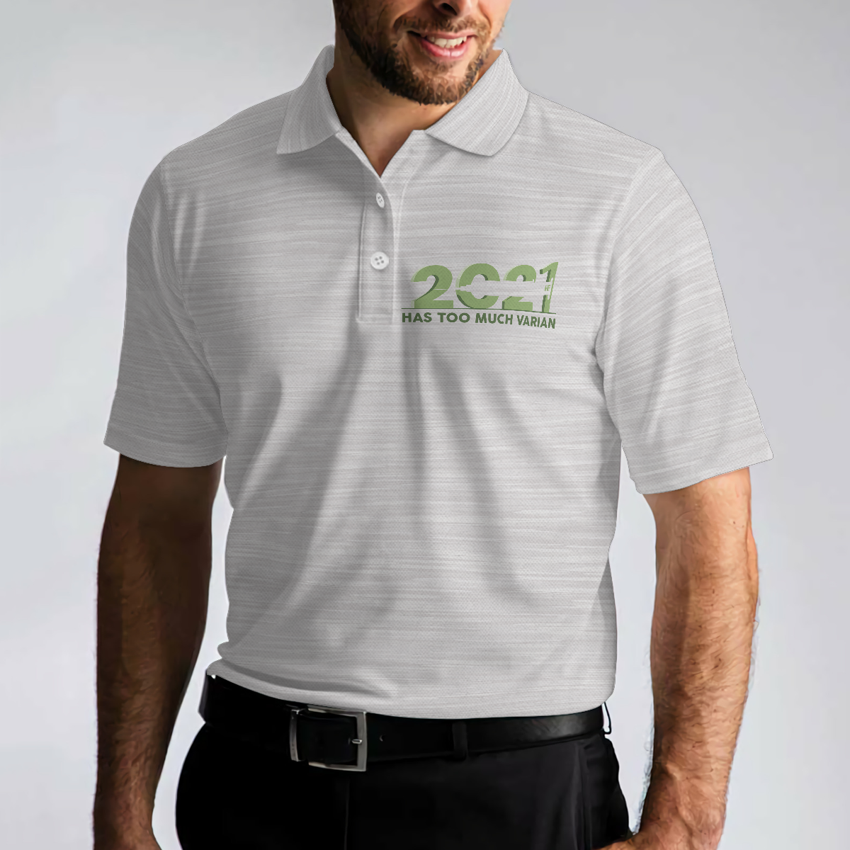 I Just Want To Play Golf And Ignore Bear Golf Polo Shirt For Men, Best Gift For Golfers