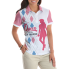 Queen Of The Golf Course Short Sleeve Women Polo Shirt