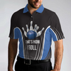 That's How I Roll Bowling Short Sleeve Polo Shirt, Digital Bowling Alley Polo Shirt, Best Bowling Shirt For Men - Hyperfavor