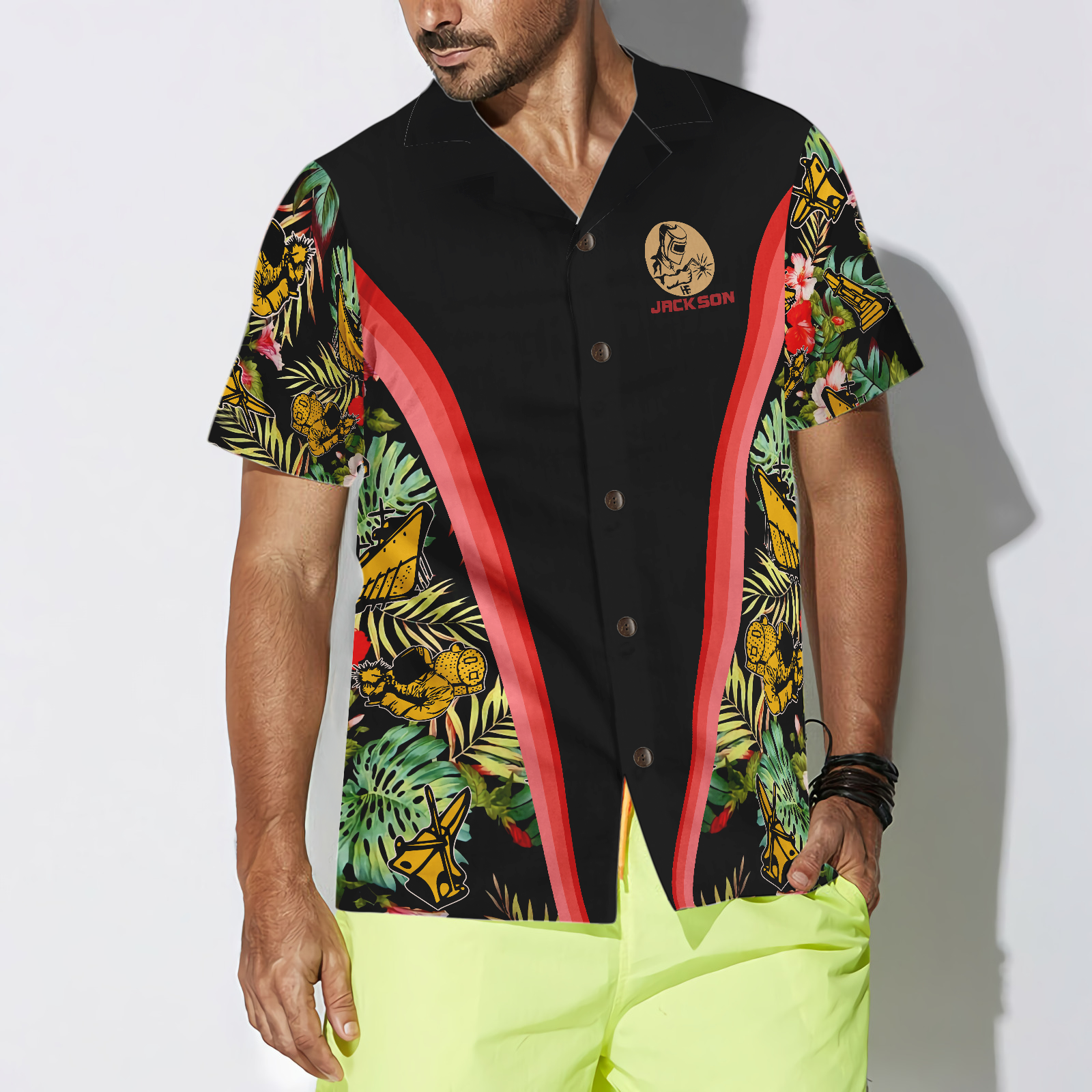 Boilermaker Tropical Custom Hawaiian Shirt