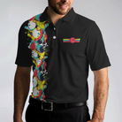 Grab Your Balls We Are Going Bowling Polo Shirt, Black Bowling Shirt For Men