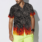 I Like Bigfoot & Motorcycle & Maybe 3 People Hawaiian Shirt