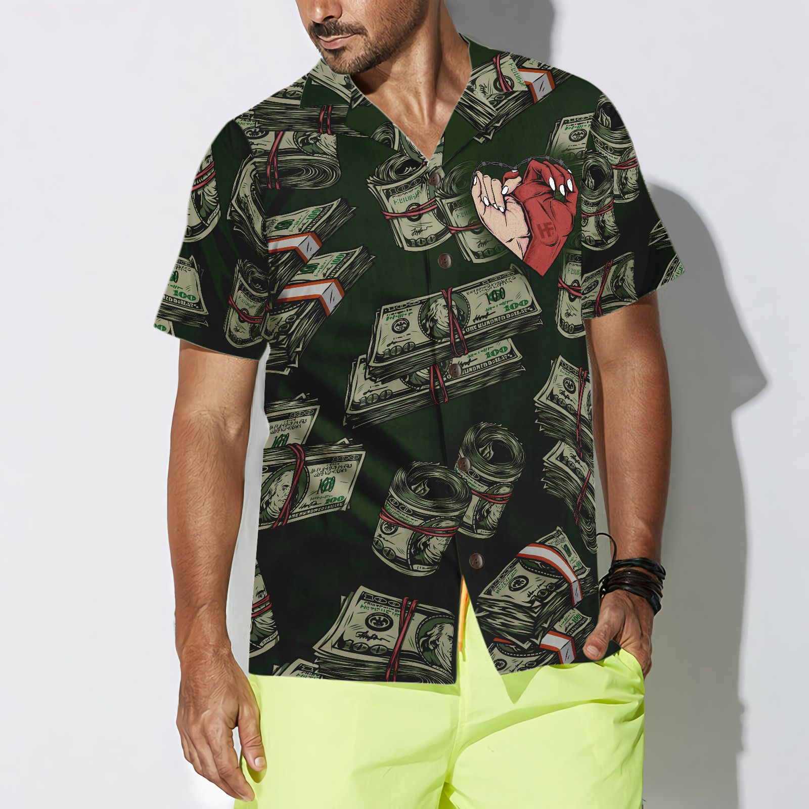 Deals With The Devil Gothic Hawaiian Shirt, Stylish Goth Shirt For Men And Women
