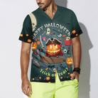 Halloween Pumpkin Pirate Halloween Hawaiian Shirt, Trick Or Treat Candy Cute Jack-o'-lantern Hawaiian Shirt