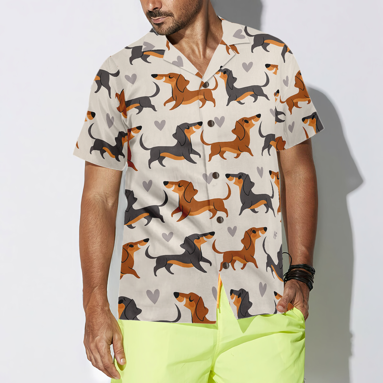 Life Of Dachshund Dog Hawaiian Shirt