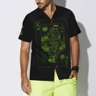 Dope Marijuana King Card Hawaiian Shirt