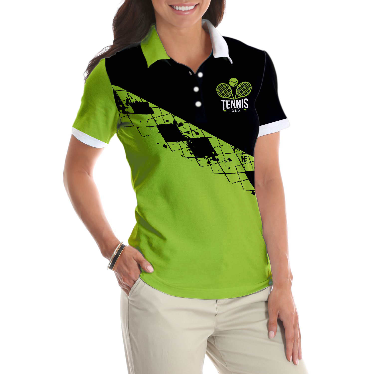 I Play Like A Girl Try To Keep Up Tennis Short Sleeve Women Polo Shirt, Tennis Shirt For Ladies, Gift For Tennis Players