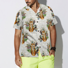 Floral Boho Tiger Shirt For Men Hawaiian Shirt