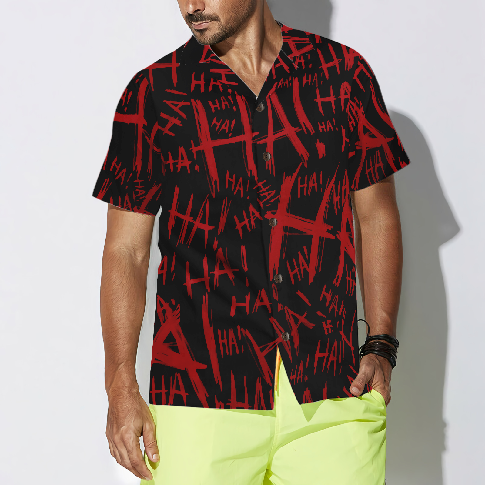Scary Laugh For Halloween V2 Hawaiian Shirt
