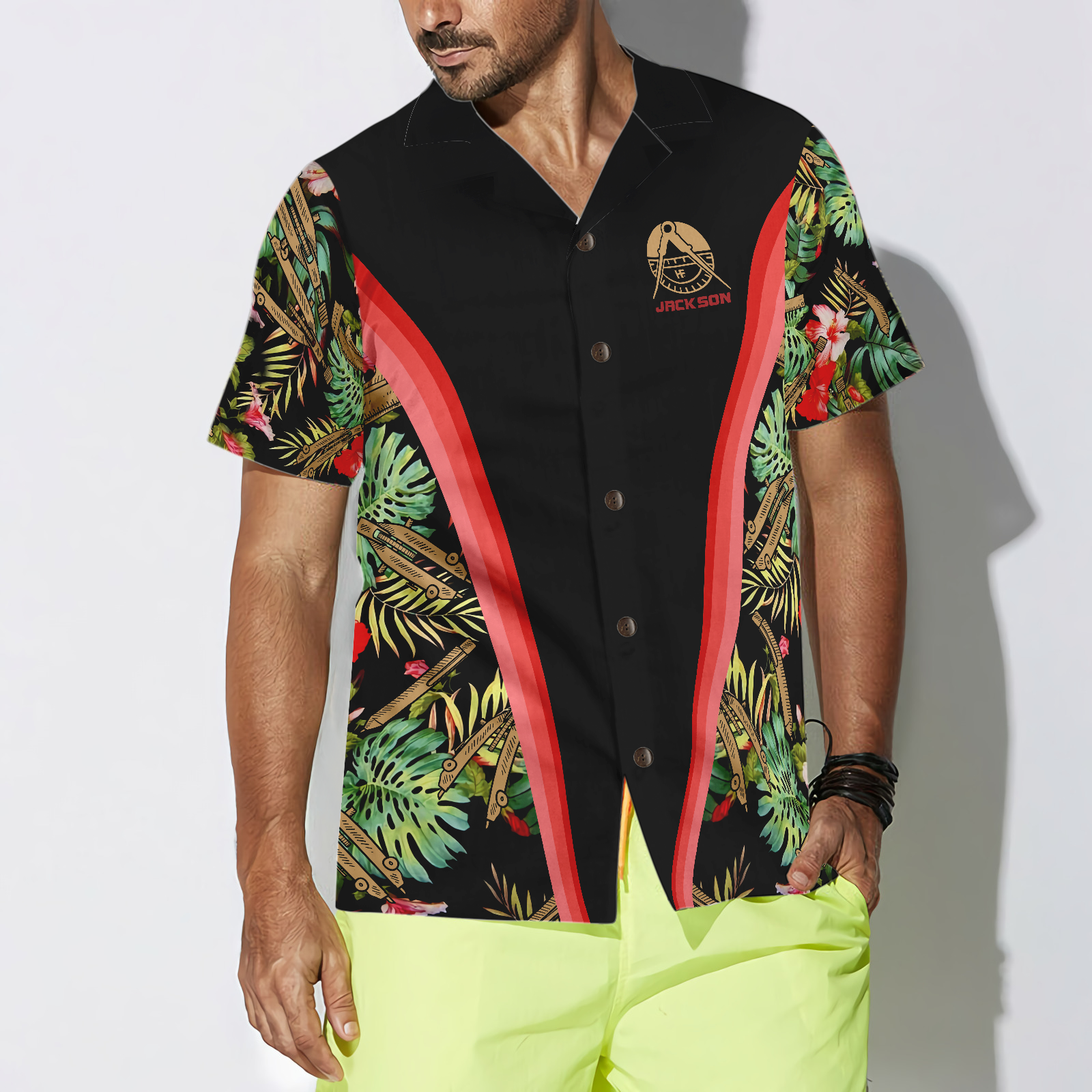 Architect Tropical Custom Hawaiian Shirt