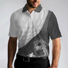 Golf Ball And Golfer With Smoke Golf Polo Shirt, Smoke Golf Player Polo Shirt, Best Golf Shirt For Men - Hyperfavor