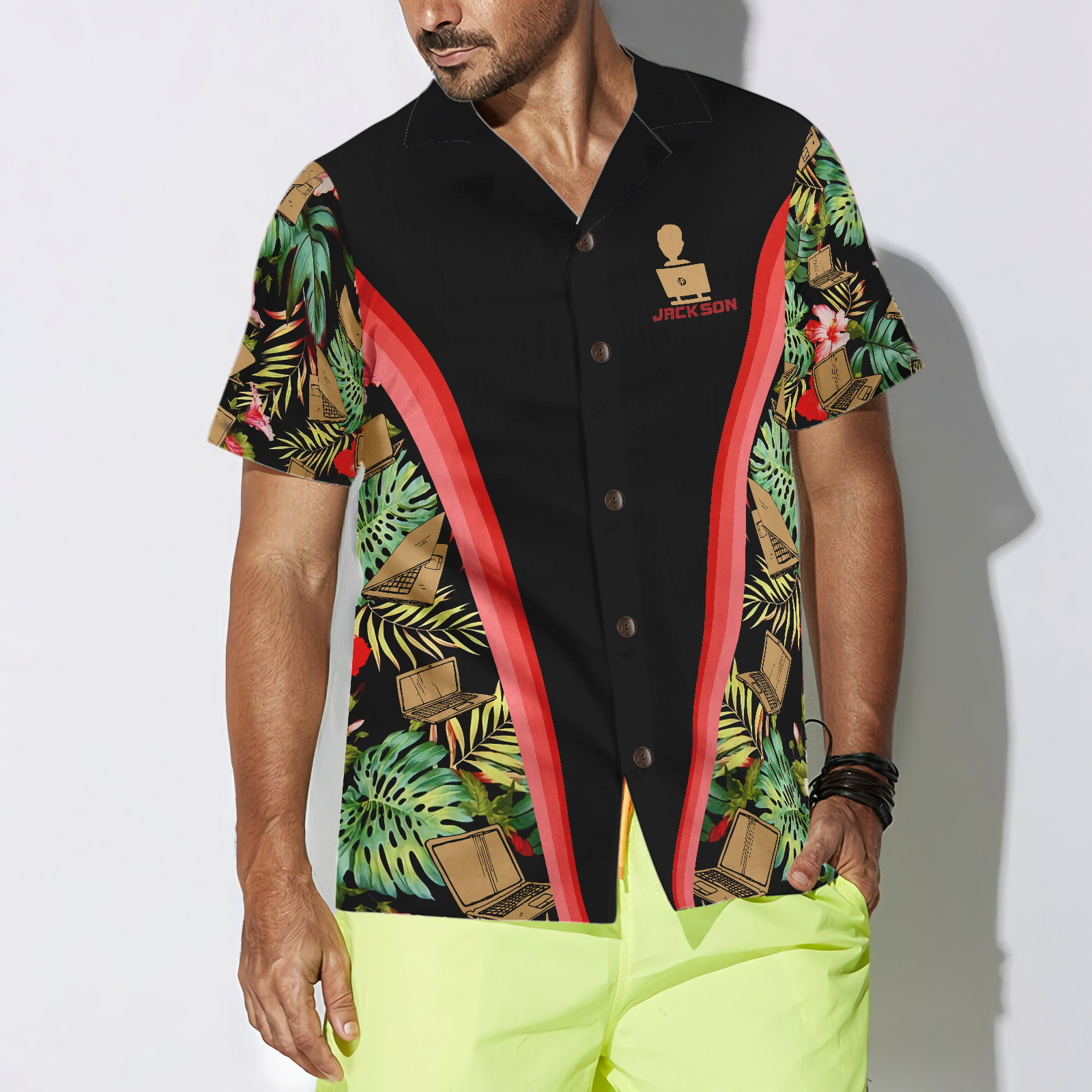Programmer Tropical Custom Hawaiian Shirt