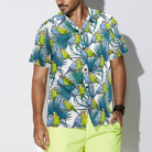 Little Green Parrot Shirt For Men Hawaiian Shirt