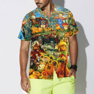 Smiley Pumpkin On The Farm Thanksgiving Hawaiian Shirt, Unique Thanksgiving Gift Idea